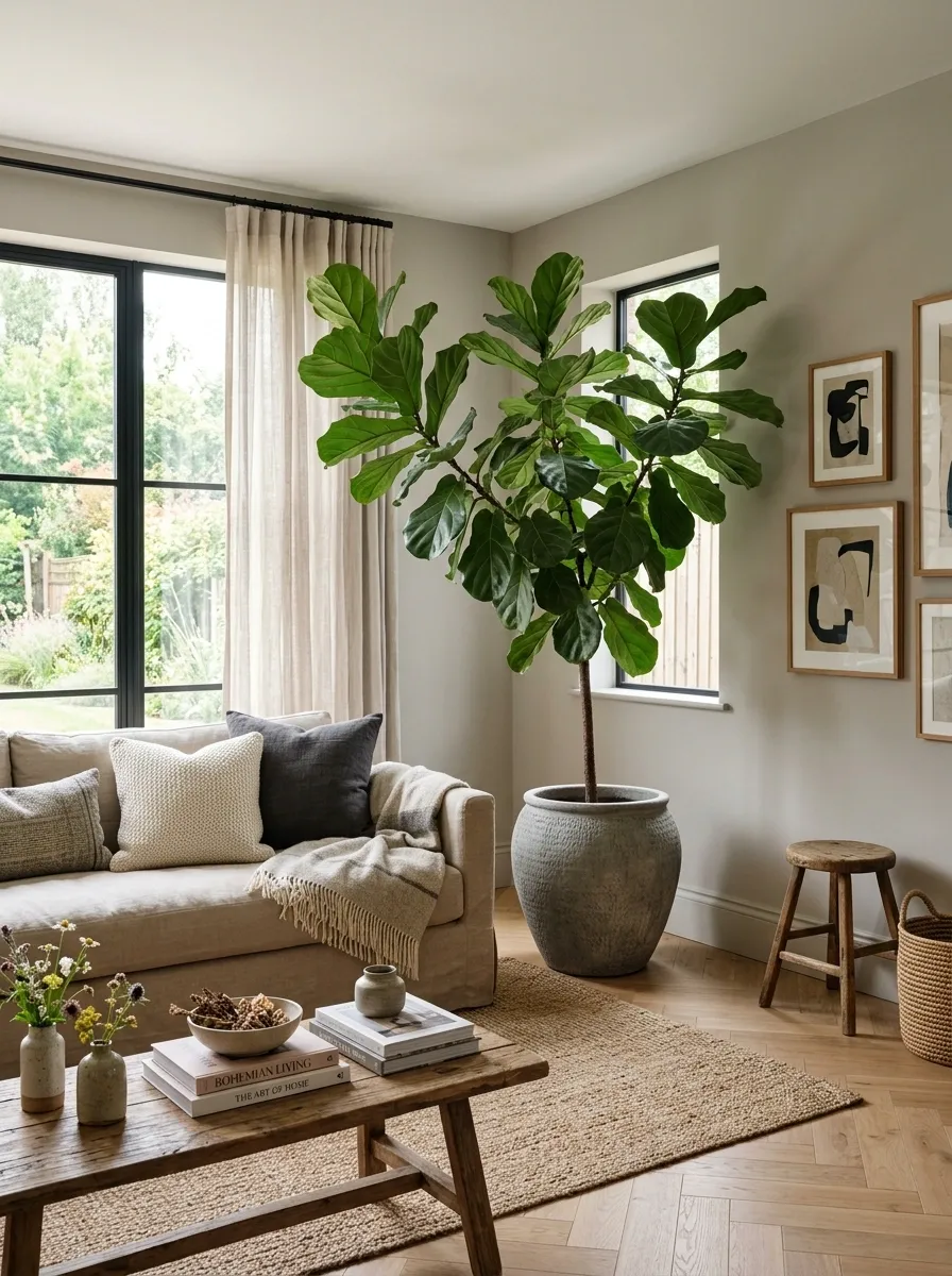 Let One Oversized Plant Break Up the Grey
