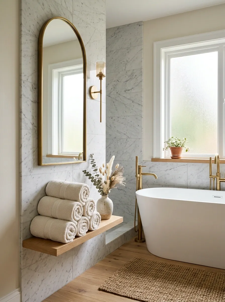 Make a Narrow Side Wall the Decorative Moment