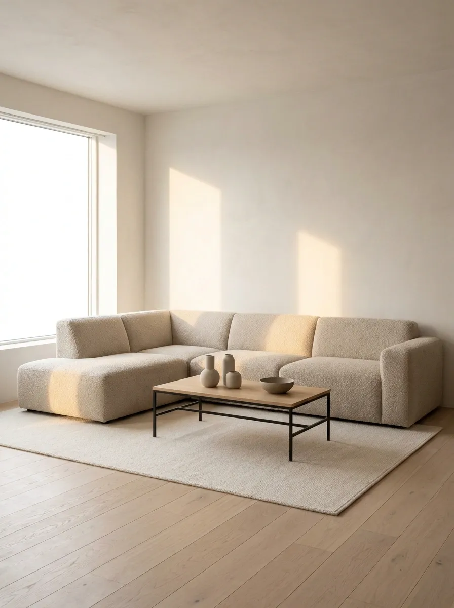Make a Small Room Work With a Compact U and Narrow Table