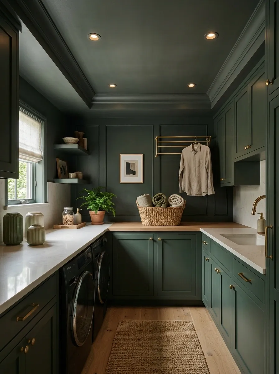 Make the Ceiling Part of the Moody Color Story