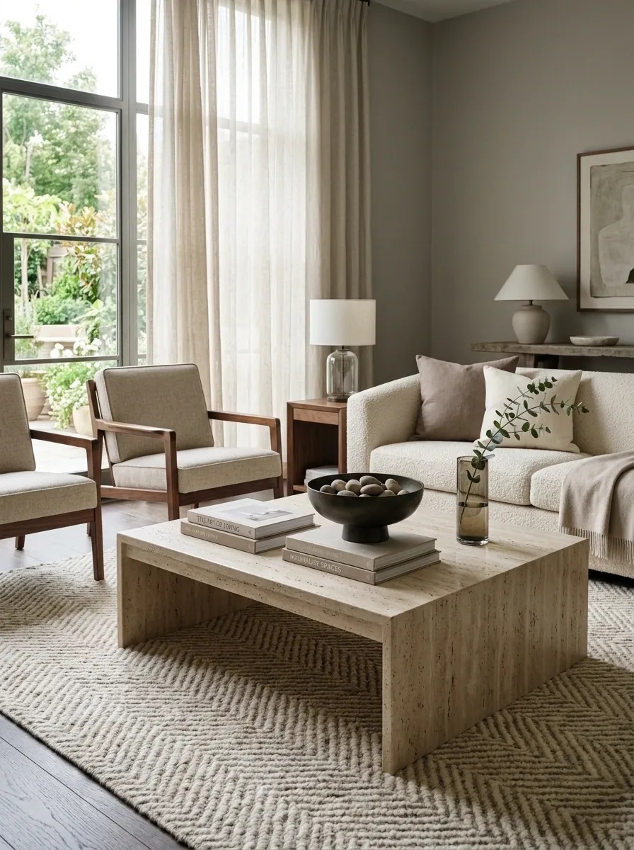 Make the Coffee Table or Center Surface Look Edited