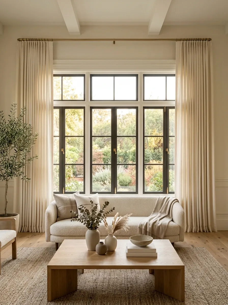 Make the Curtains Look Architectural