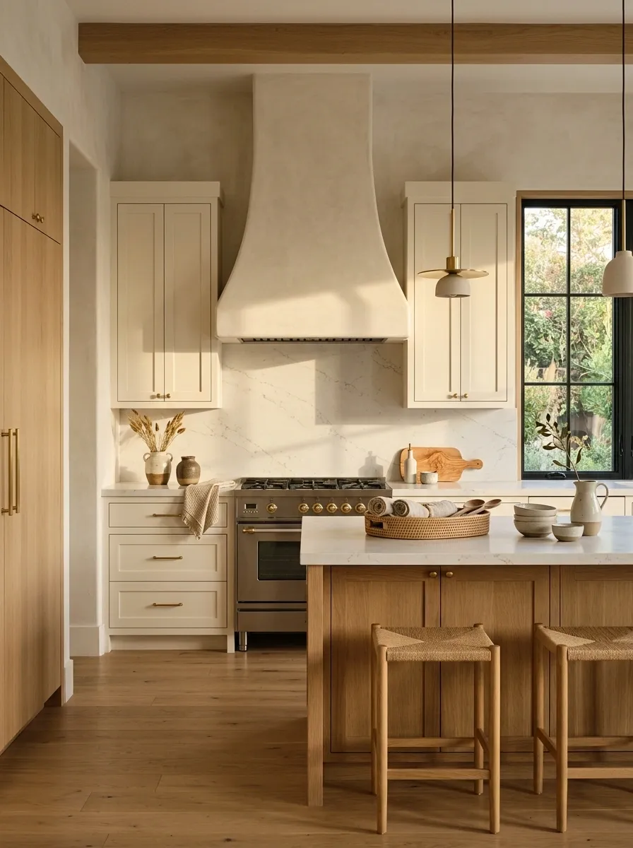 Make the range wall the quiet focal point