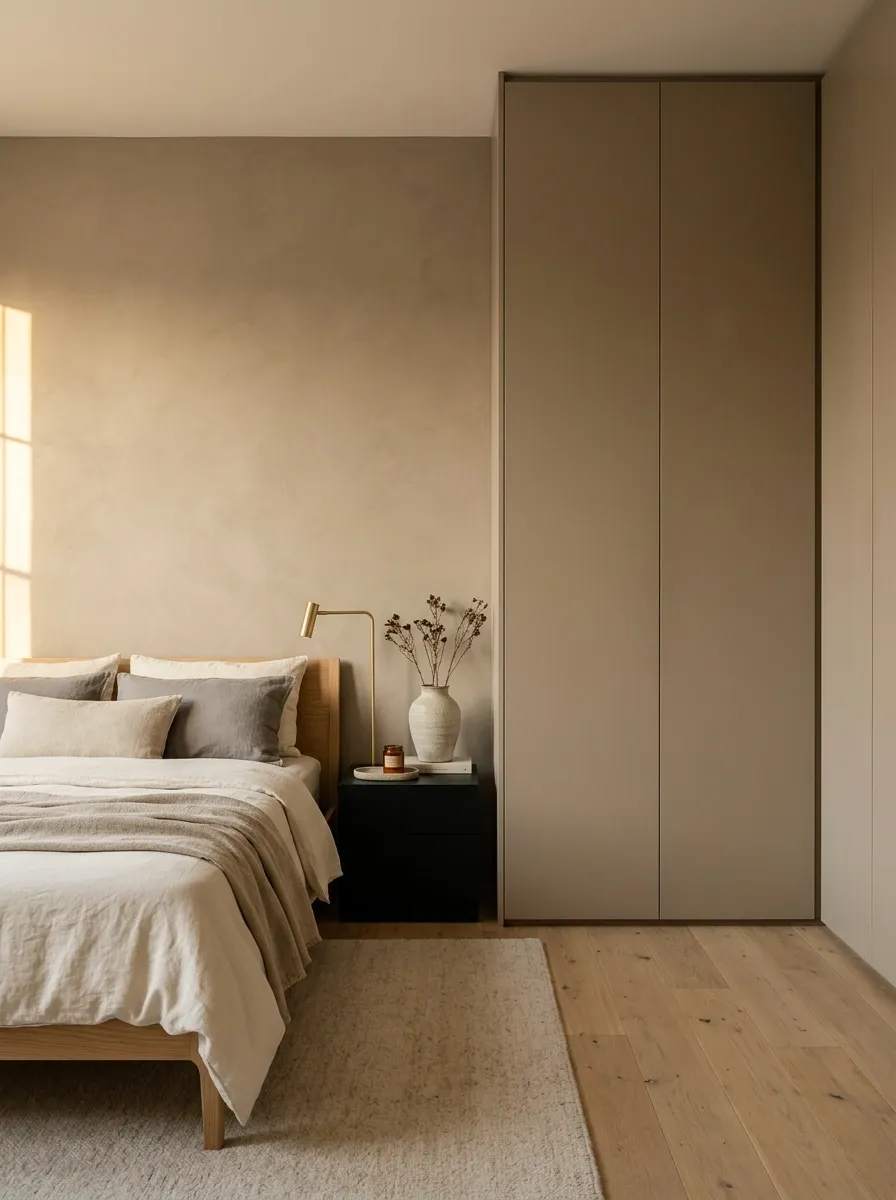 Match Large Furniture Closely to the Wall Color