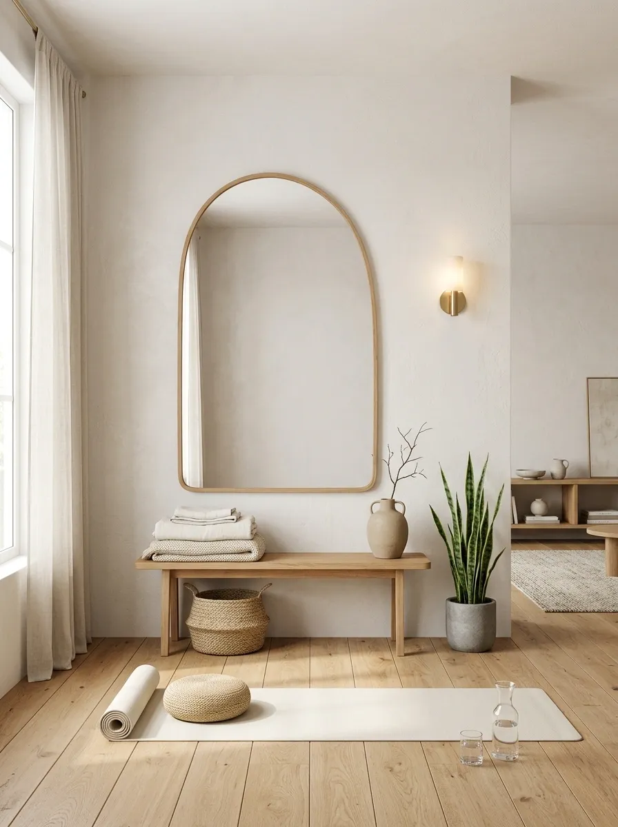 Minimal Corner With a Statement Mirror