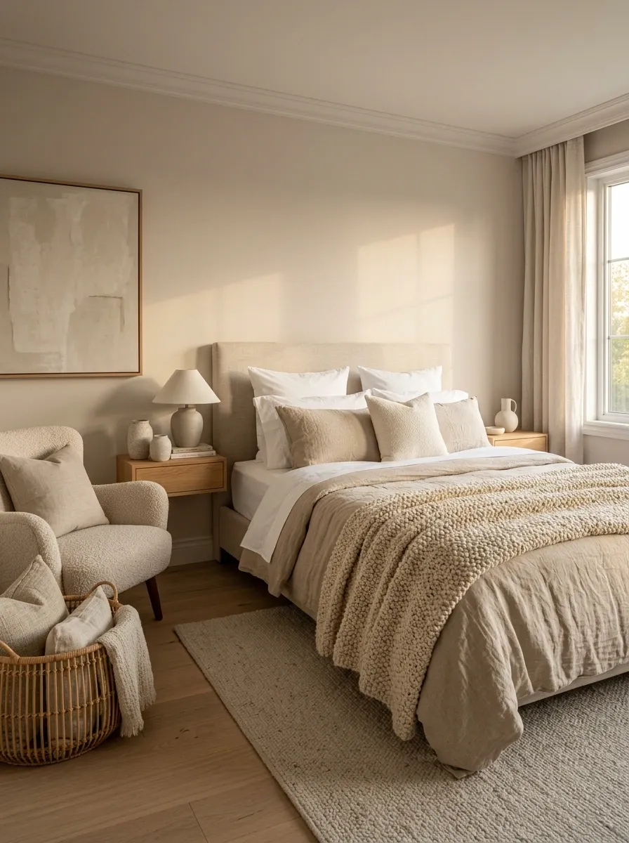 Mix Smooth, Nubby, and Woven Textures