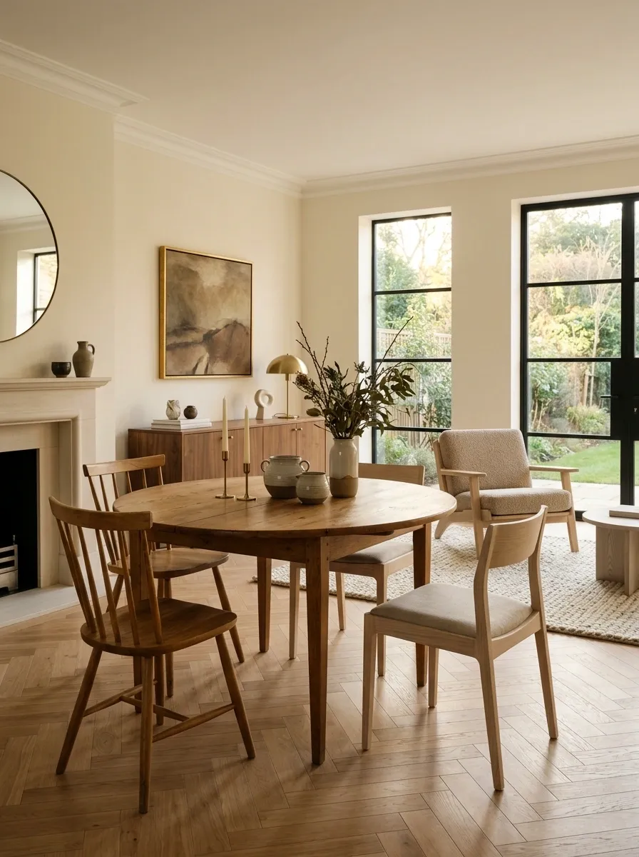 Mix Wood Furniture by Matching Its Undertone