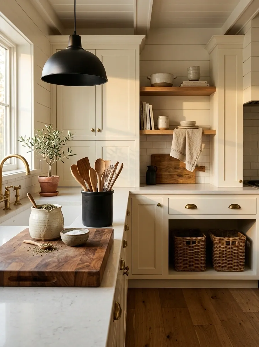 Modern Farmhouse Kitchen With Better Countertop Composition