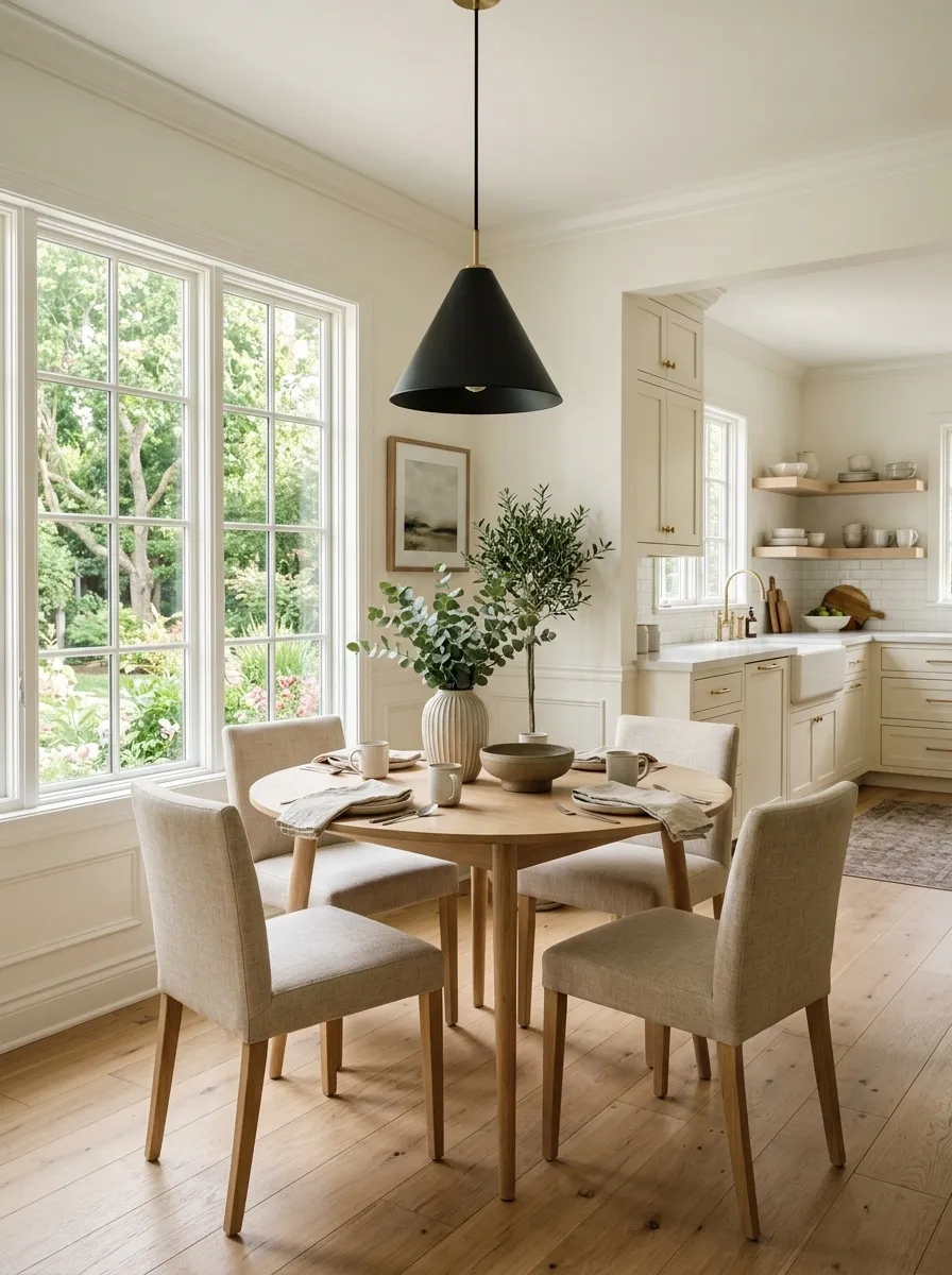 Modernize the Dining or Breakfast Corner Beside the Kitchen