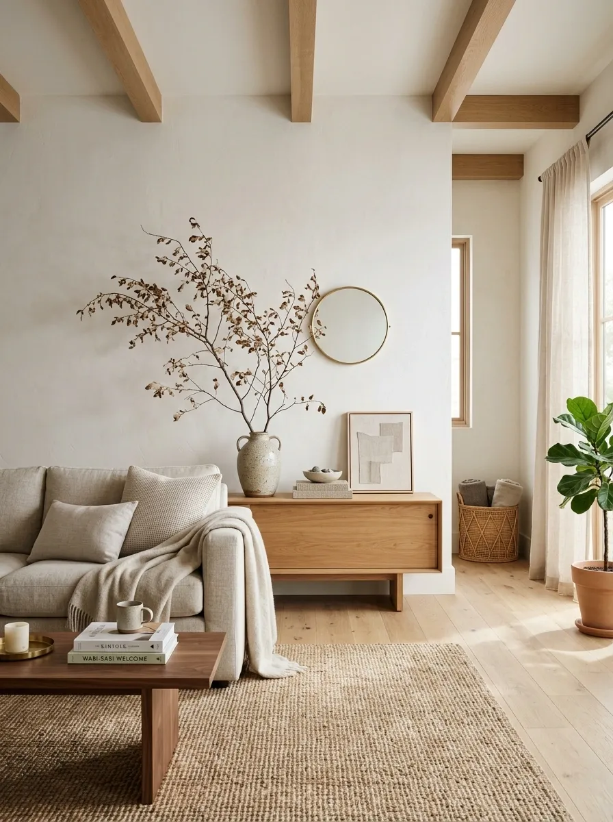 Pair Pale Walls With Warm Medium-Tone Wood