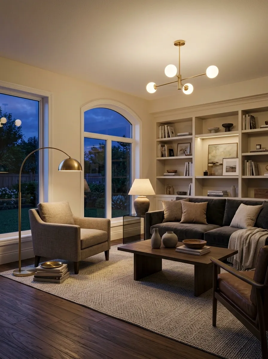 Replace the One-Source Lighting With Several Levels of Light