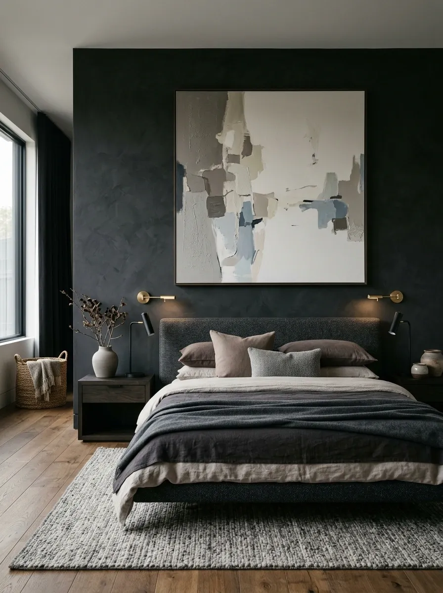 Replace Tiny Decor With One Oversized Piece of Art