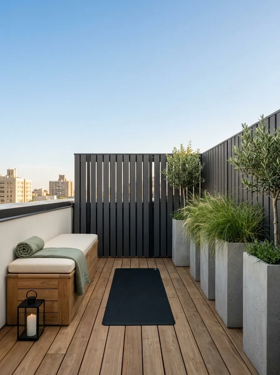 Rooftop Yoga Nook