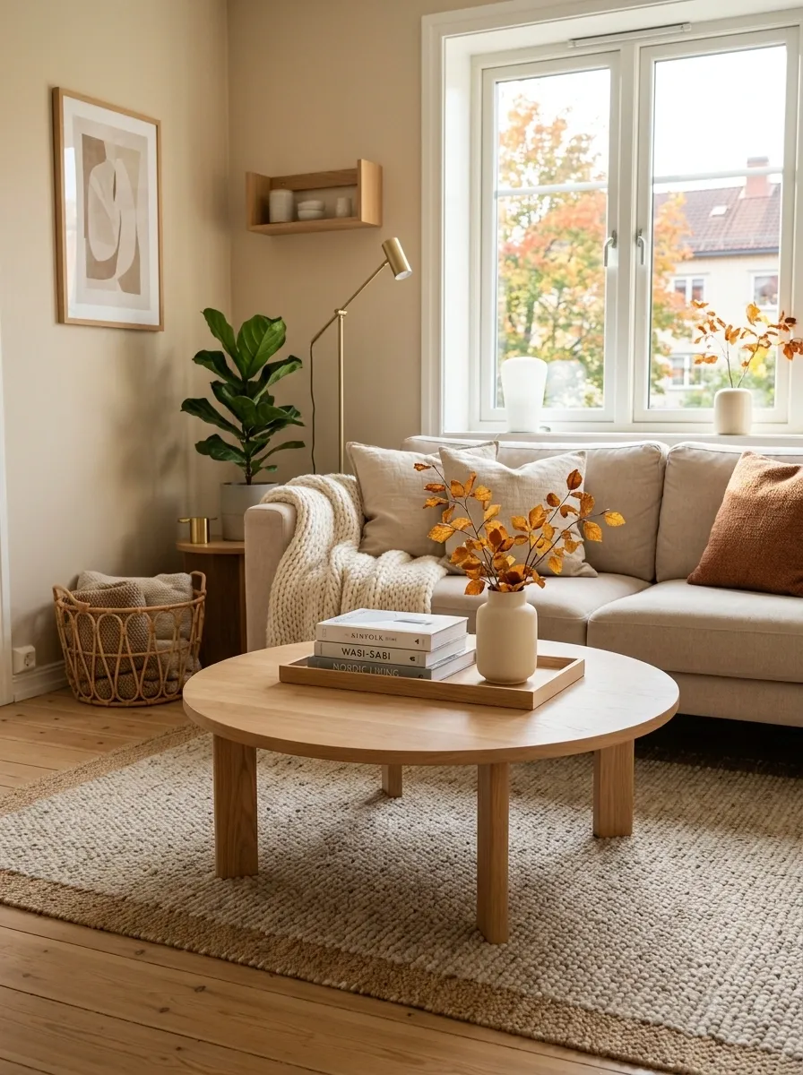 Small Apartment Coffee Table With Compact Layering