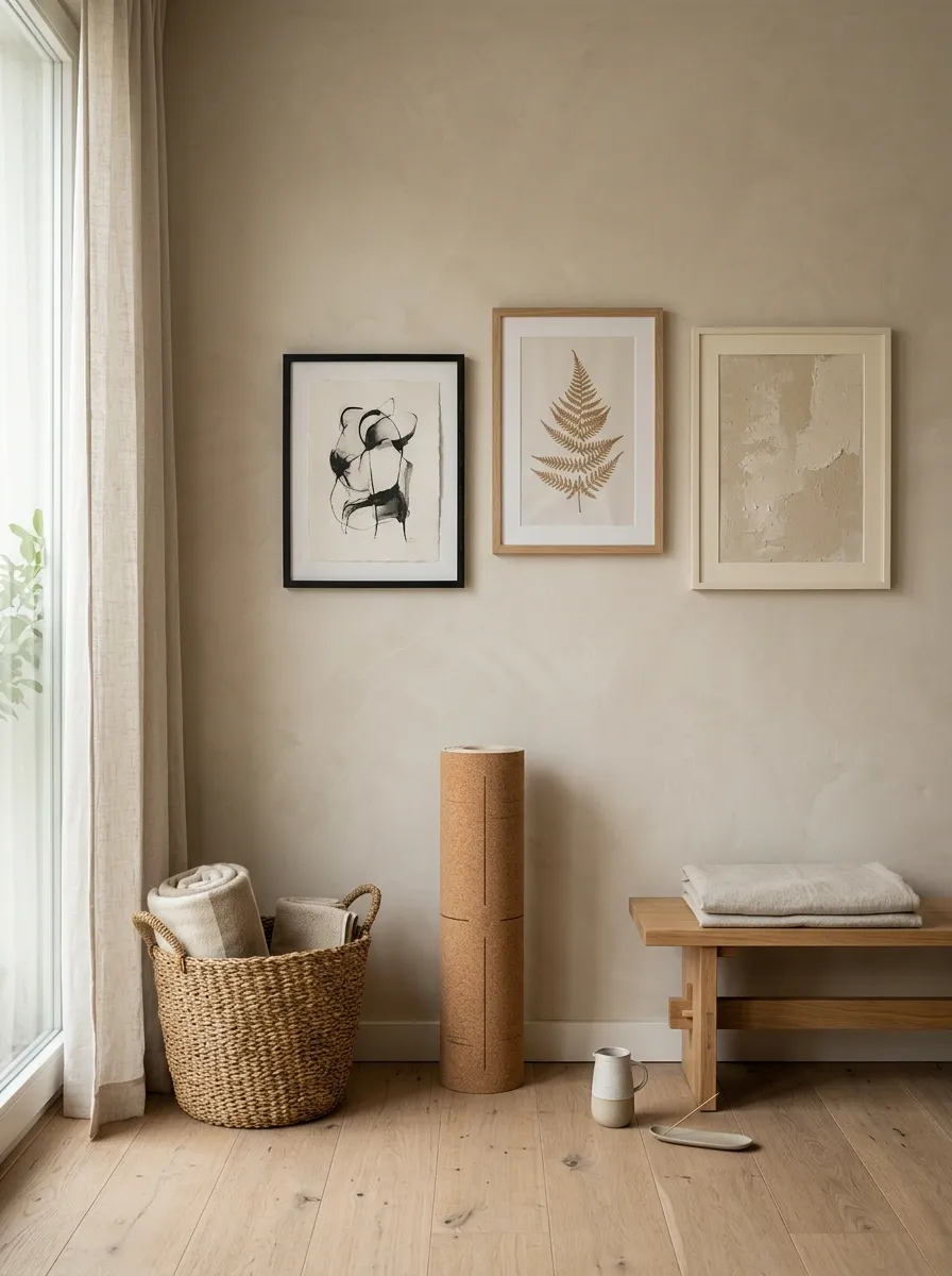 Small Corner With a Gallery Wall
