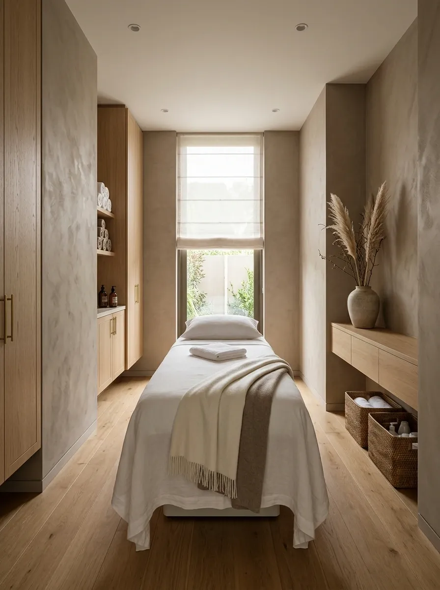 Solve a Long Narrow Room With a Clear Central Axis