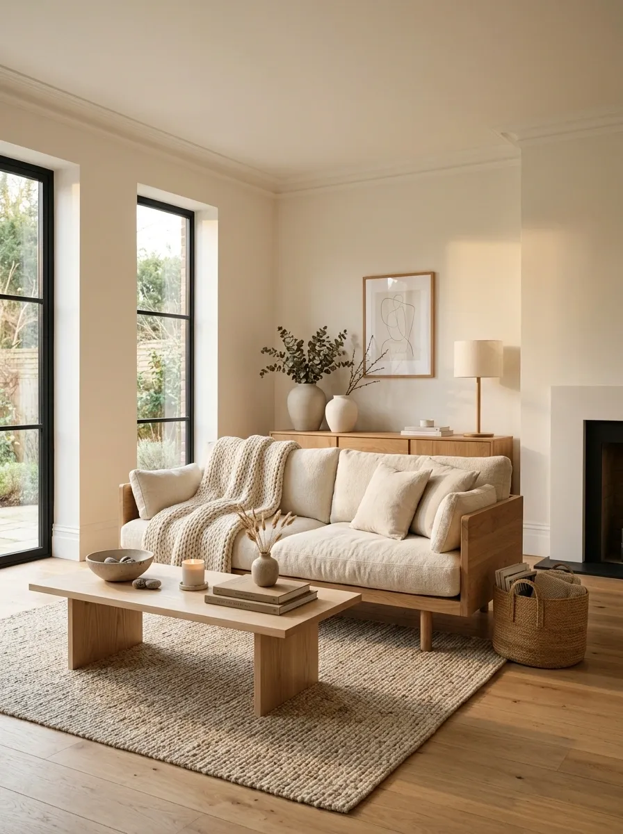 Start With Warm White Walls Instead of Harsh White