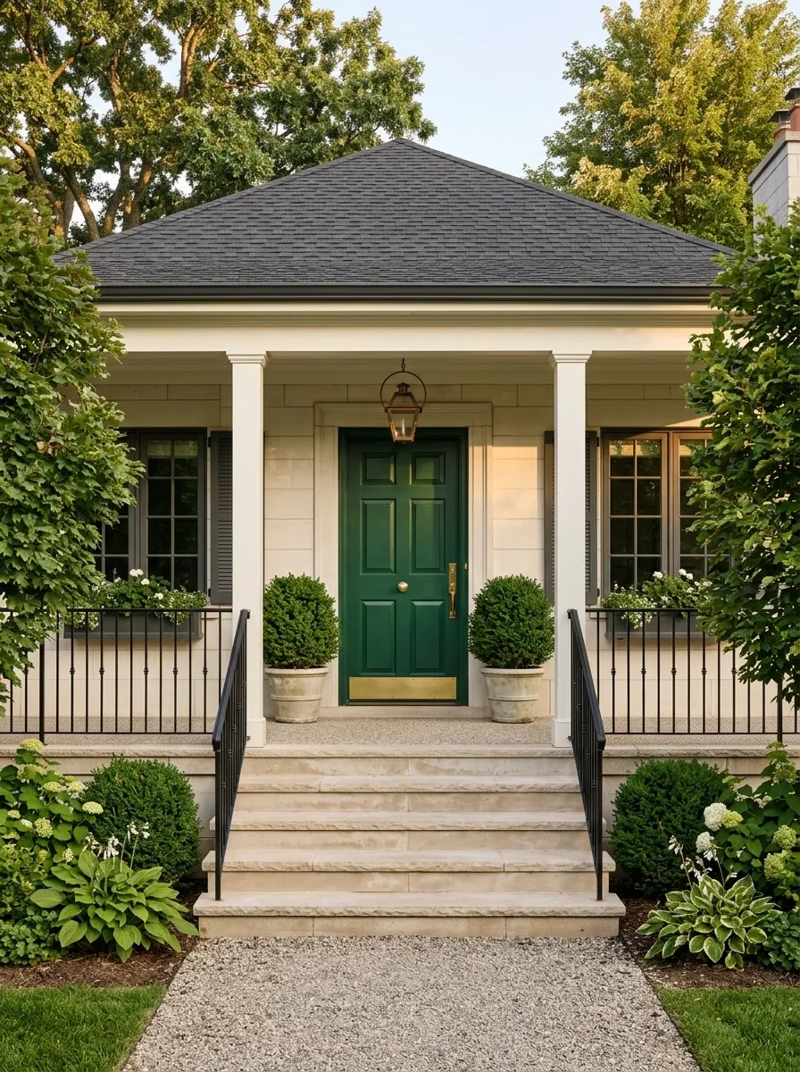 Statement Door With Quiet Steps