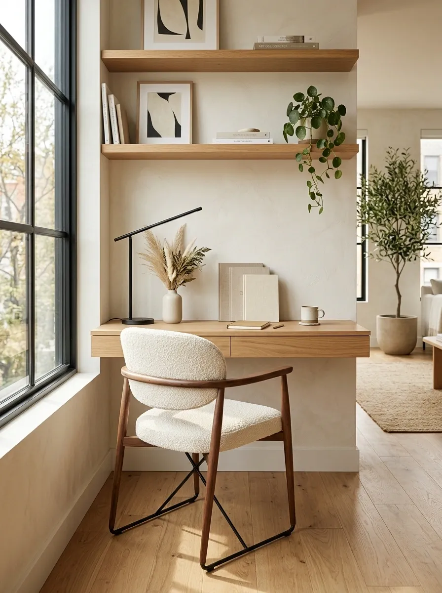 Swap a Bulky Chair for a Visually Lighter Seat