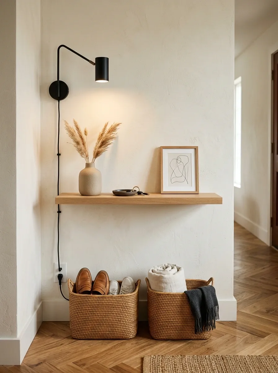Swap a Floor Lamp for a Wall Sconce
