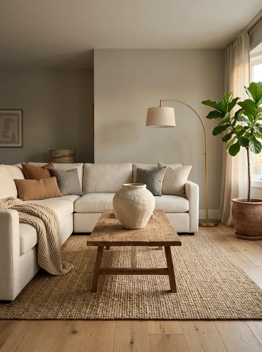 Swap Tiny Decor for One Oversized Ceramic Piece