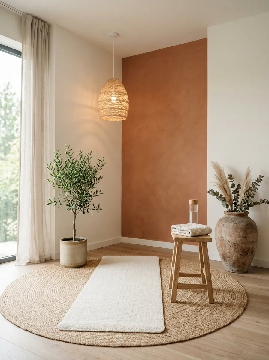 Terracotta and Cream Alcove