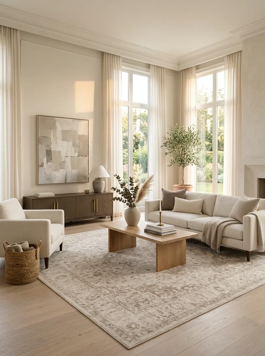 Trade the Ornate Rug for a Quieter Foundation
