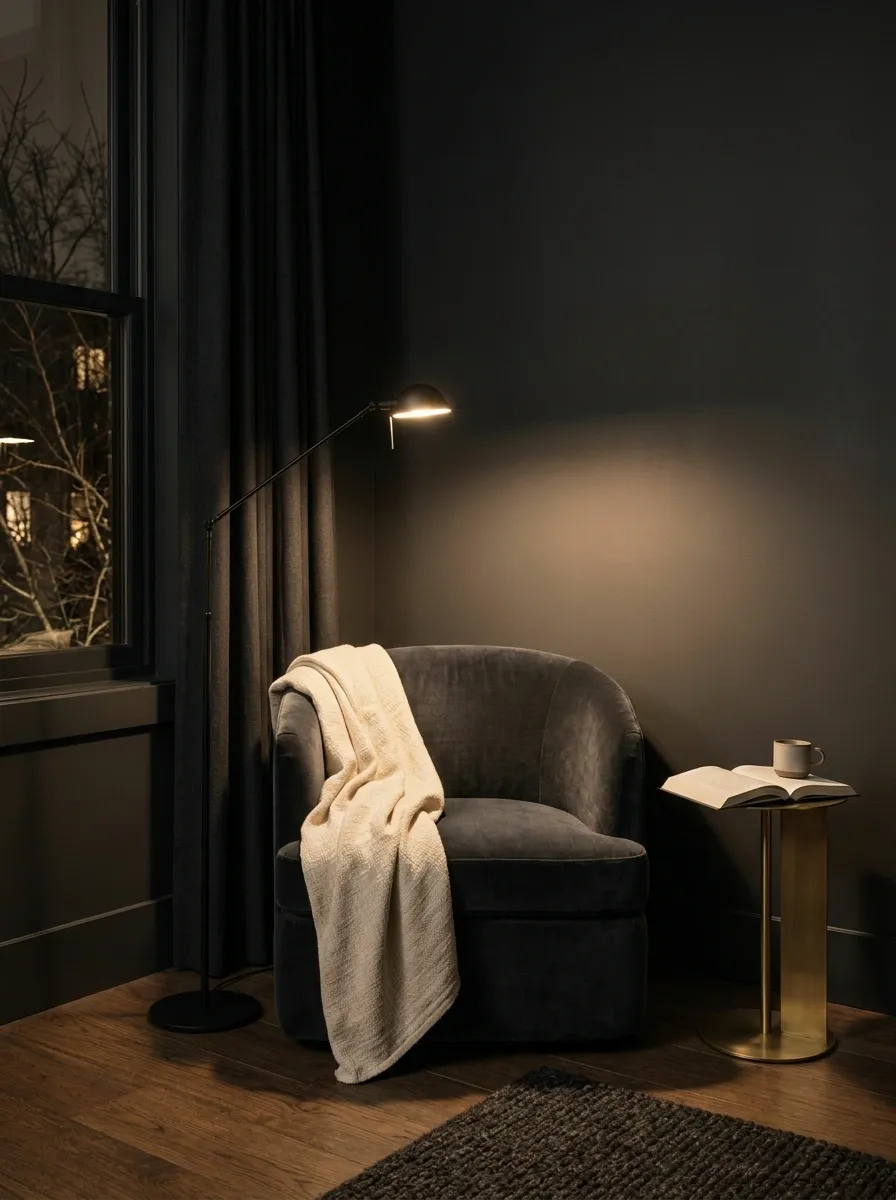 Turn One Corner Into a Low-Light Reading Spot