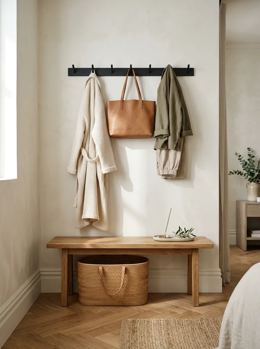 Turn the Corner Into a Practical Clothing Drop Zone