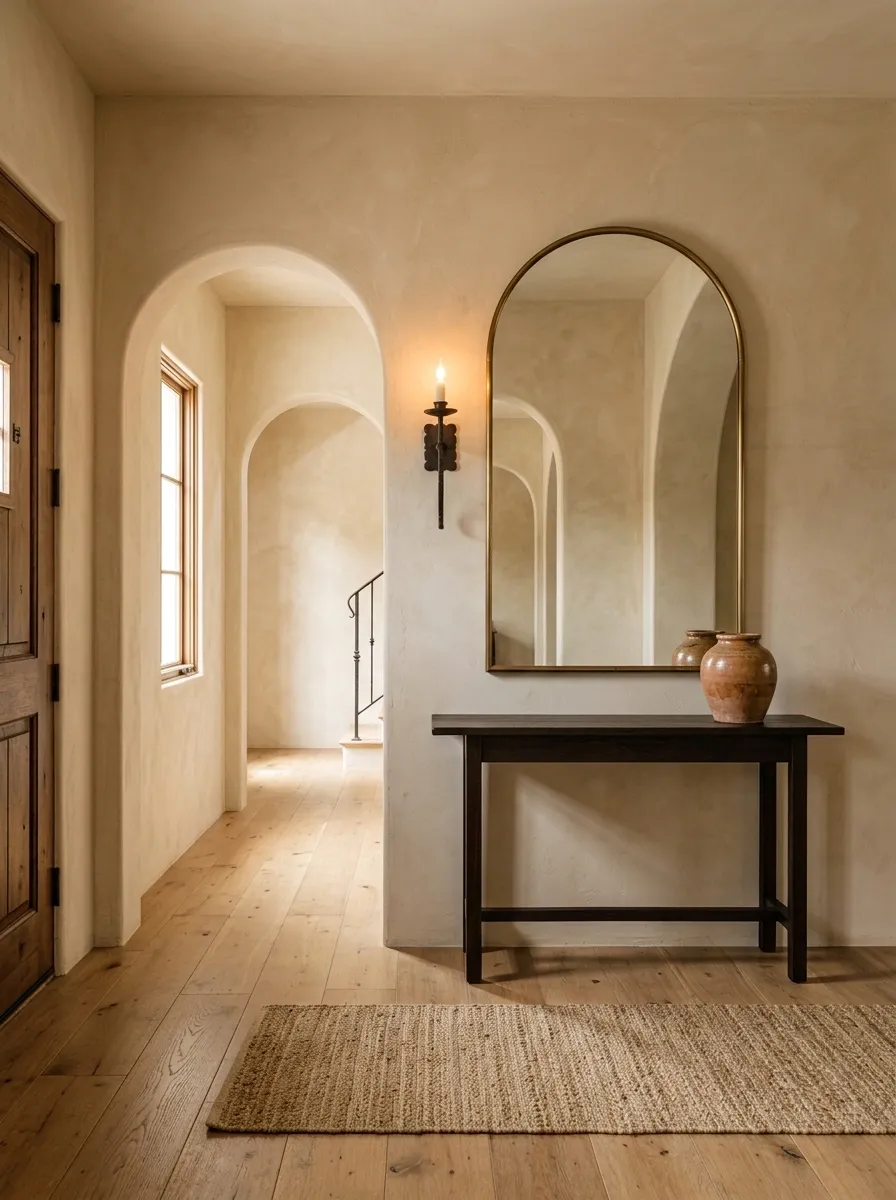 Turn the Entryway Into a Mini Architectural Moment