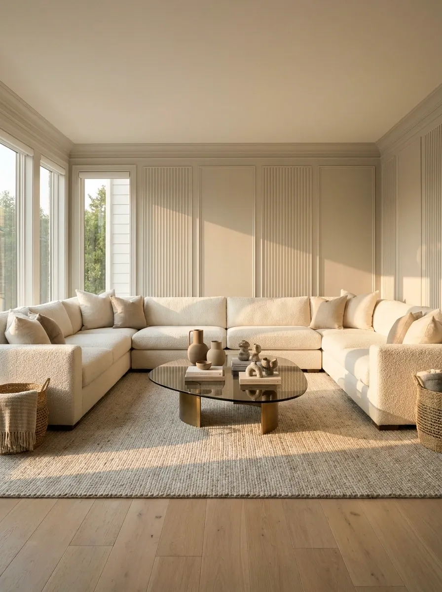 Use a Rug Big Enough to Hold the Entire Conversation Zone