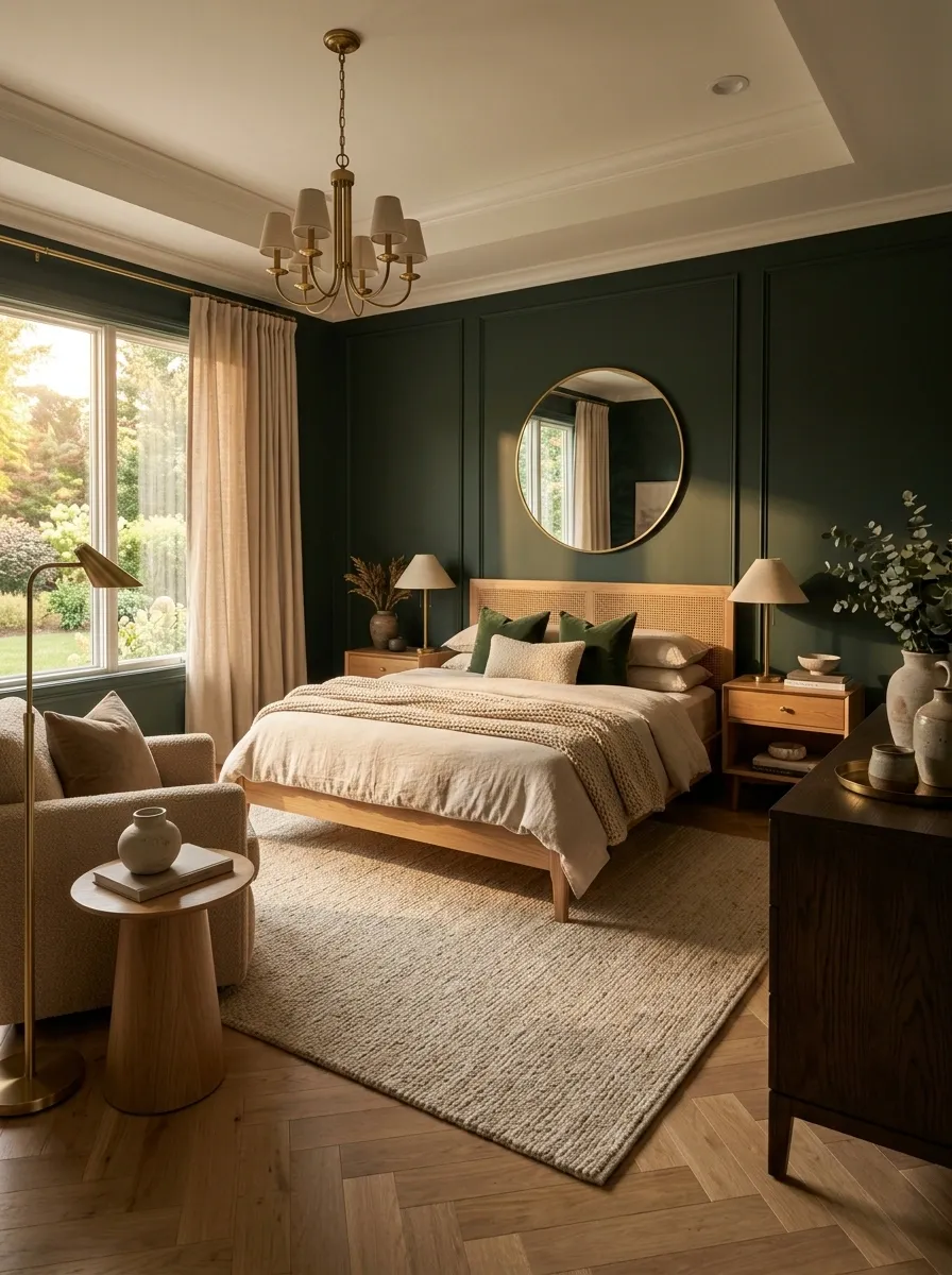 Use Beige to Keep the Bedroom Grounded