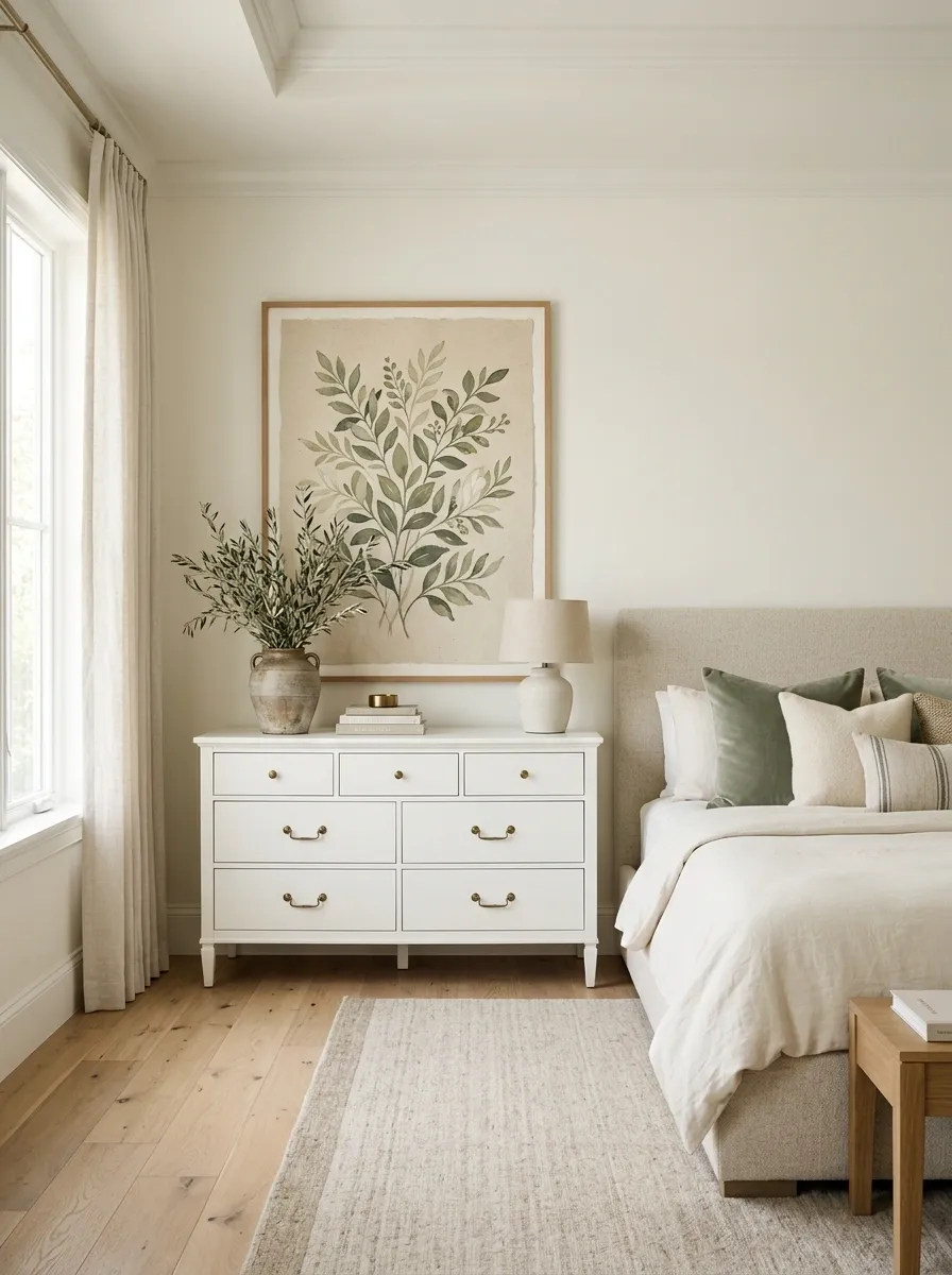 Use Botanical Prints Without Making the Room Look Themed