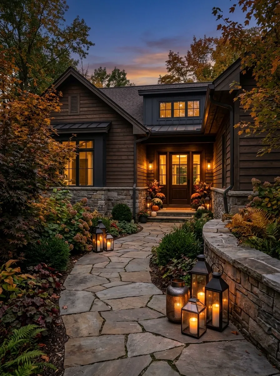 Use Lanterns to Add Warmth Without Making the Yard Look Busy