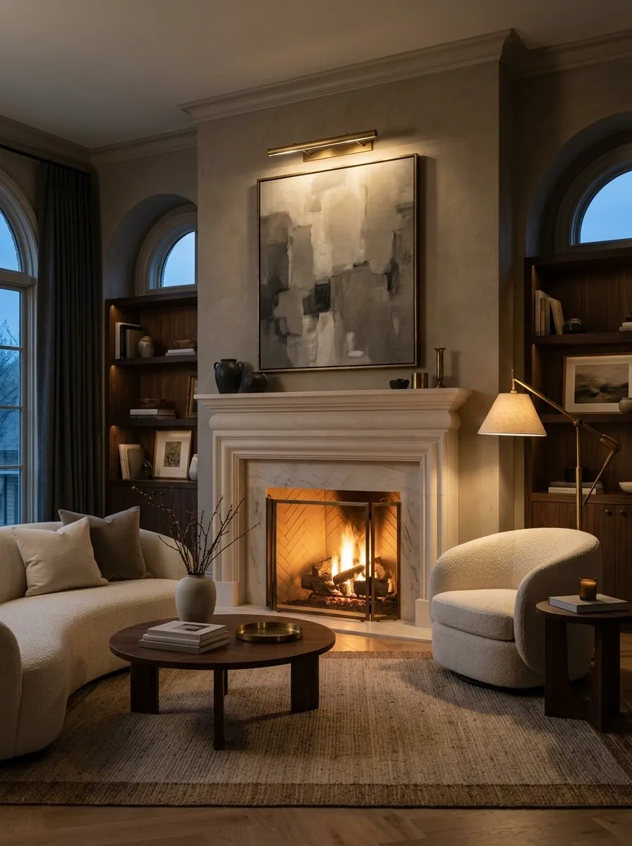 Use Lighting to Highlight the Room's Best Feature