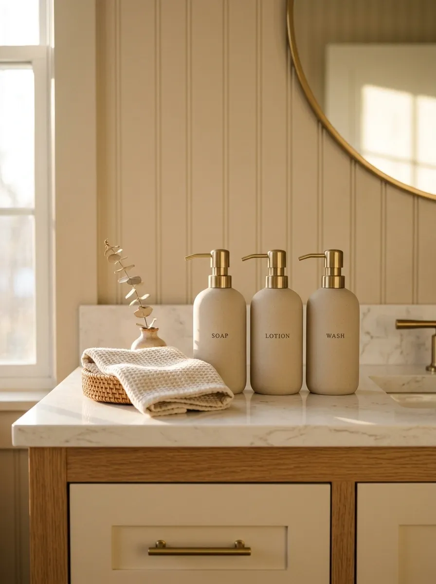 Use Matching Containers for Small Essentials