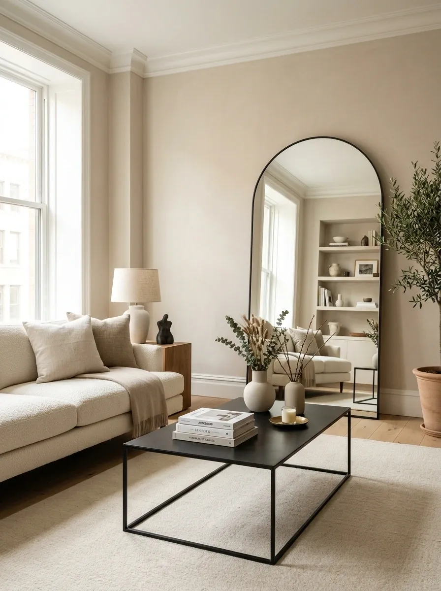 Use Mirrors to Bounce Light Through Darker Rooms
