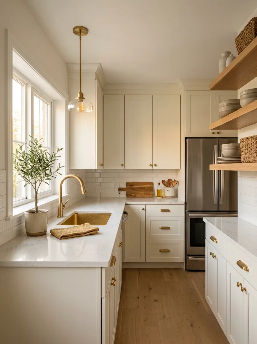 Use One Consistent Metal Finish to Connect Mismatched Updates