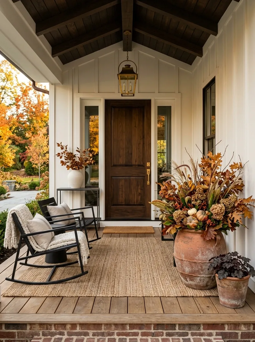 Use One Seasonal Arrangement Instead of Seasonal Clutter