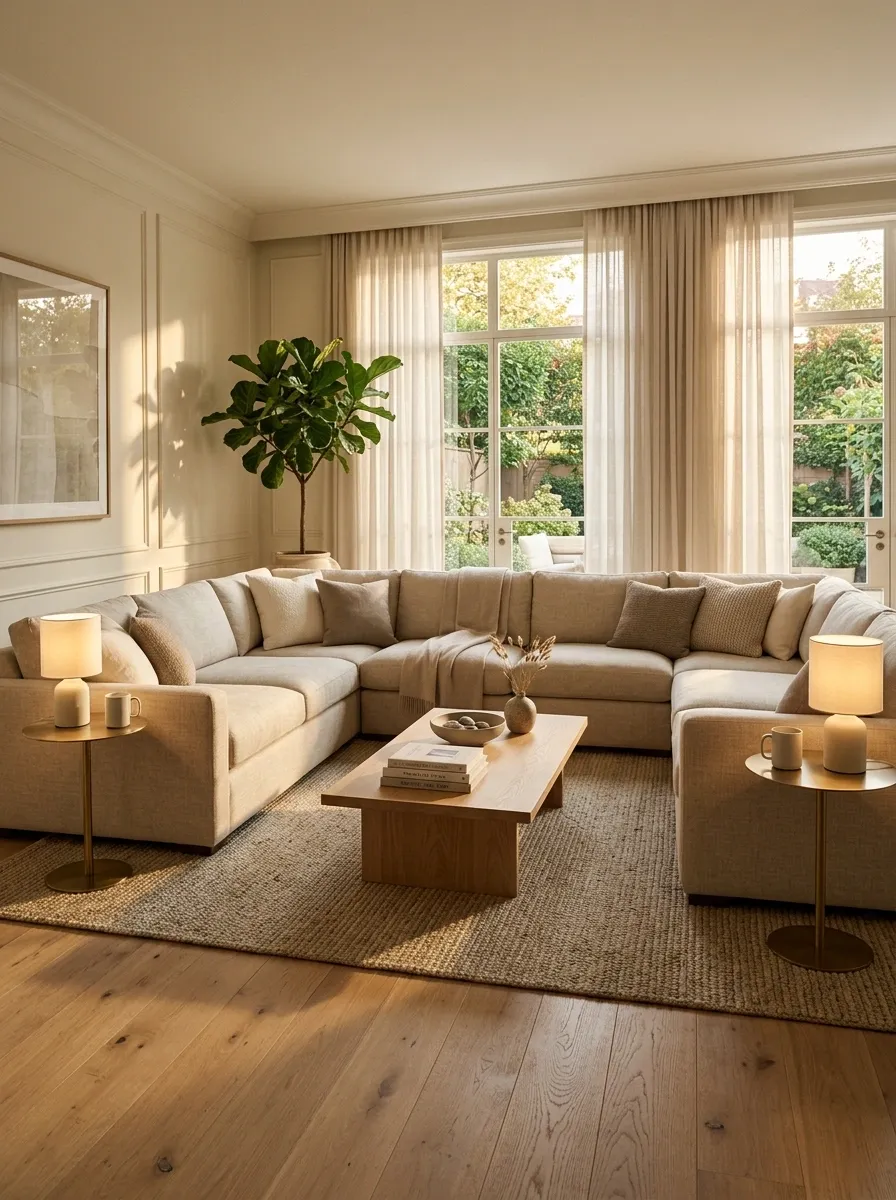 Use Side Tables to Give Every Seat an Easy Landing Spot