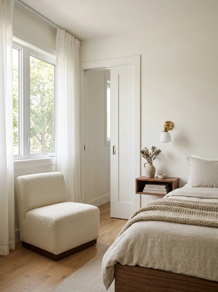 Use Sliding Doors When Door Swing Eats Valuable Space