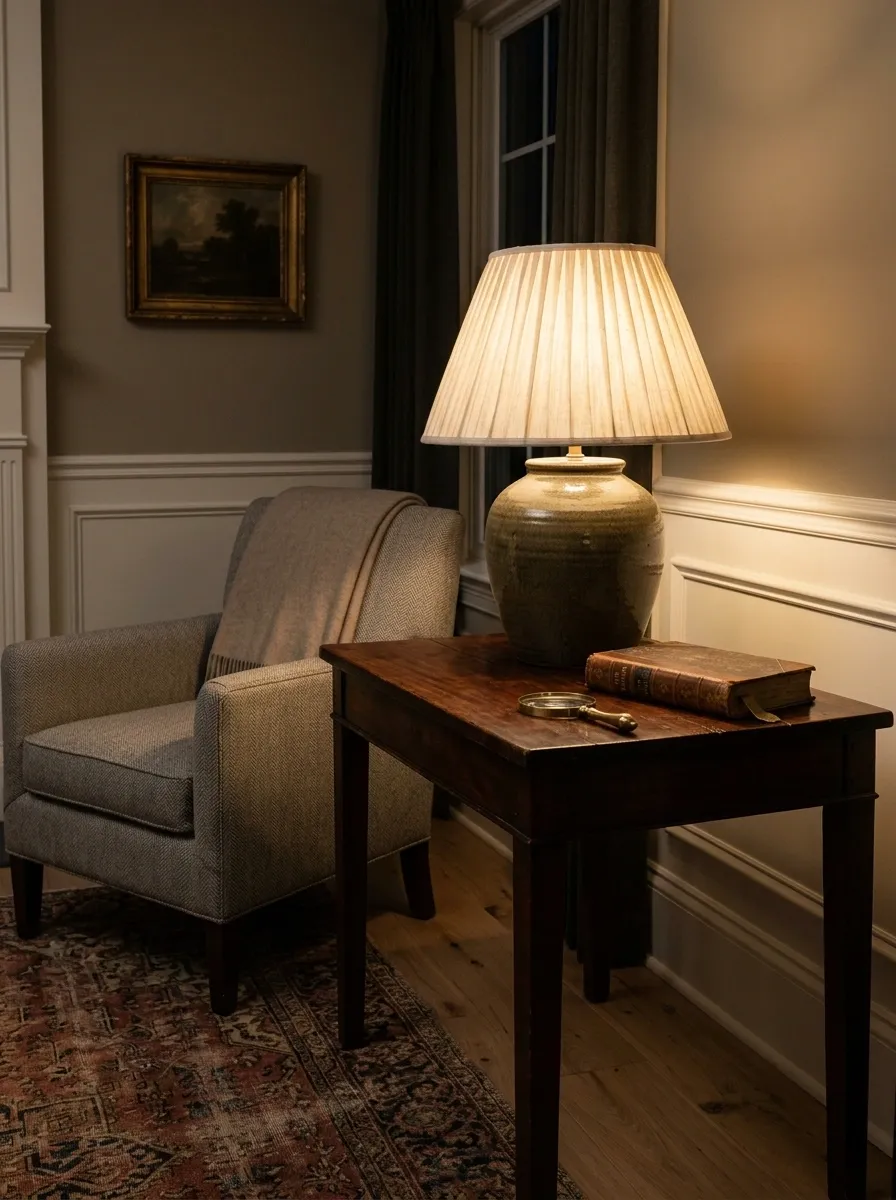 Use Table Lamps With Fabric Shades