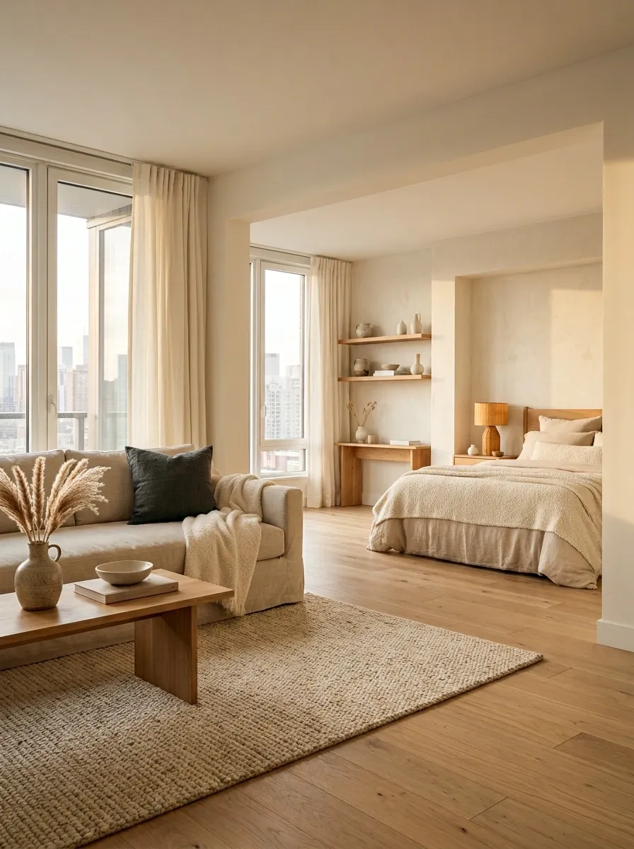 Use Textiles to Repeat the Same Feeling Around the Apartment