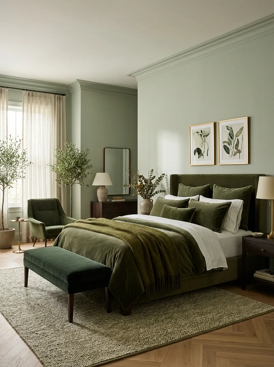 Use Two Green Tones Instead of Matching Everything