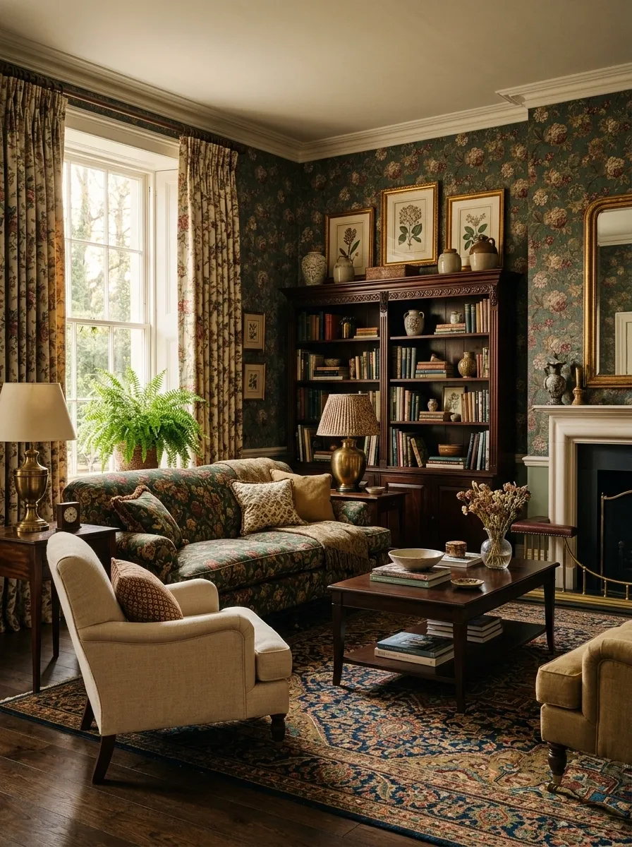 Vintage Maximalist Apartment With Controlled Pattern