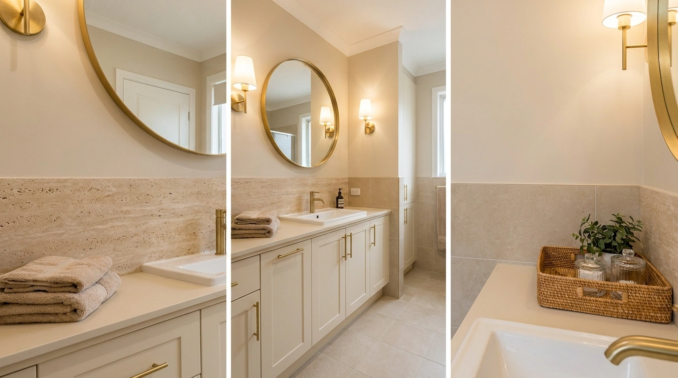Beige and Gold Bathroom Ideas That Make Your Space Feel Luxurious