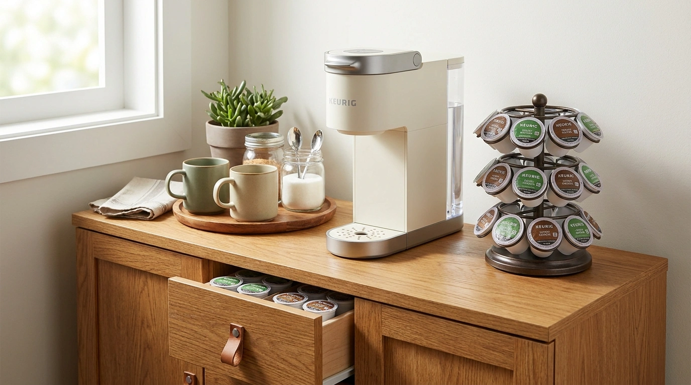 Coffee Station Ideas For Your Kitchen That Are Too Cozy