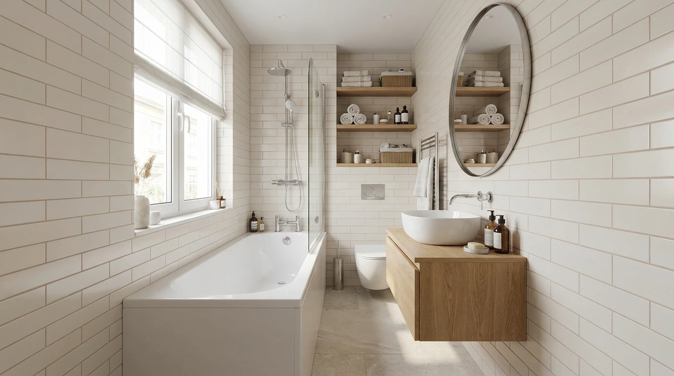 Small Bathroom With a Bathtub Ideas That Make Every Inch Count
