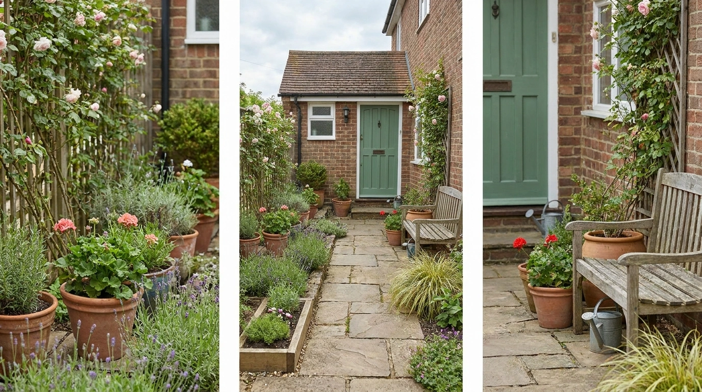 Very Small Front Garden Ideas That Give the Entrance a Clear Shape