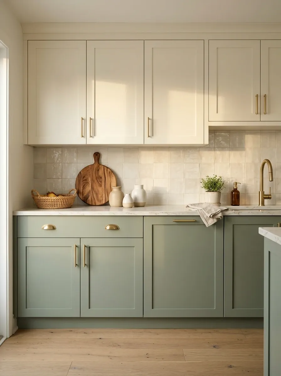 A Color-Coordinated Kitchen Cabinet Refresh
